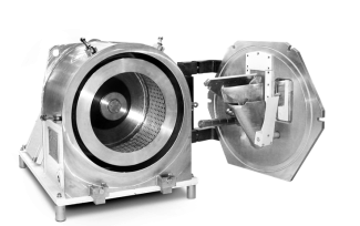 Centrifugeuses, essoreuses horizontales à couteau racleur HZ, essoreuses à poussoir SZ, essoreuses à tamis et vis sans fin (Conturbex), essoreuses à sac inversé