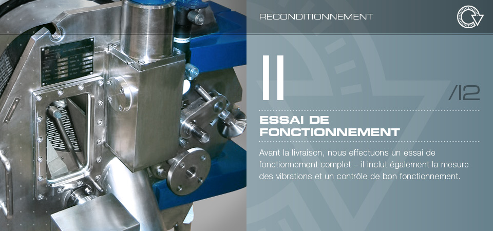 Essai de fonctionnement