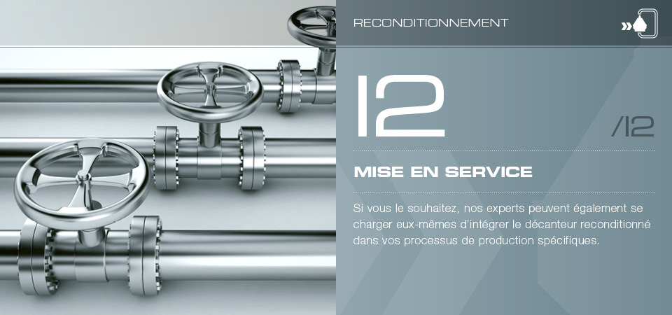 Mise en service