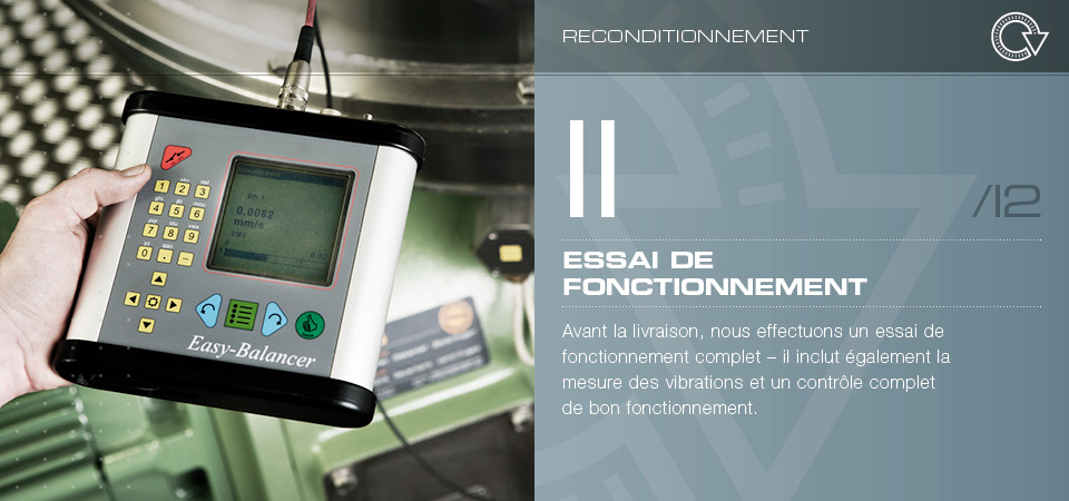 Essai de fonctionnement