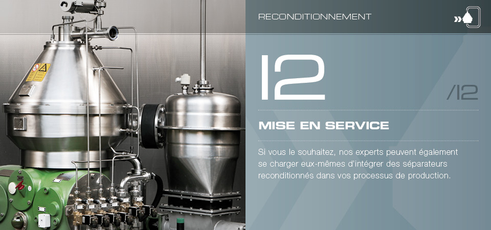 Mise en service