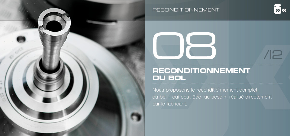 Reconditionnement du bol