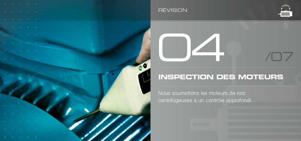 Inspection des moteurs