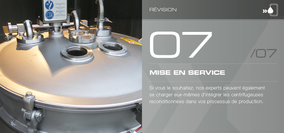 Mise en service
